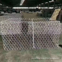 Stone Filled 80x100mm Gabion Basket For Flood Protective